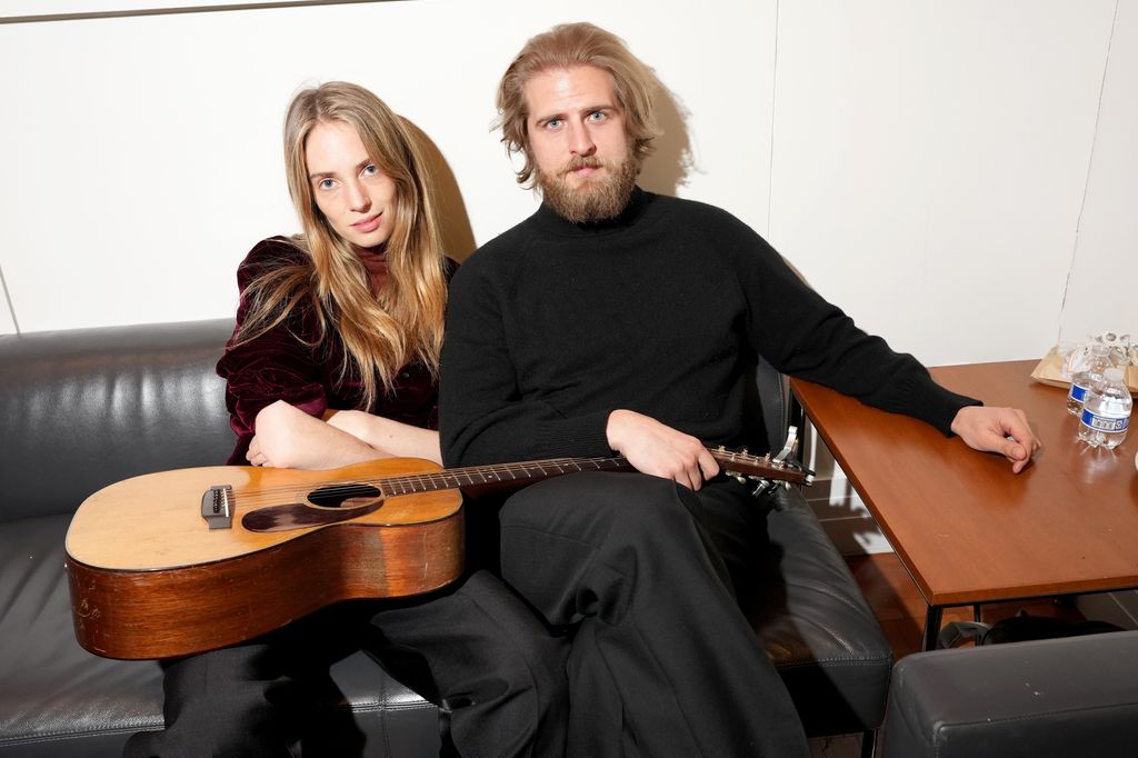 Maya and her husband Christian Lee Hutson performed a duet at the event 