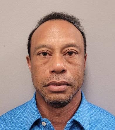 Tiger's latest mugshot following his arrest on March 27