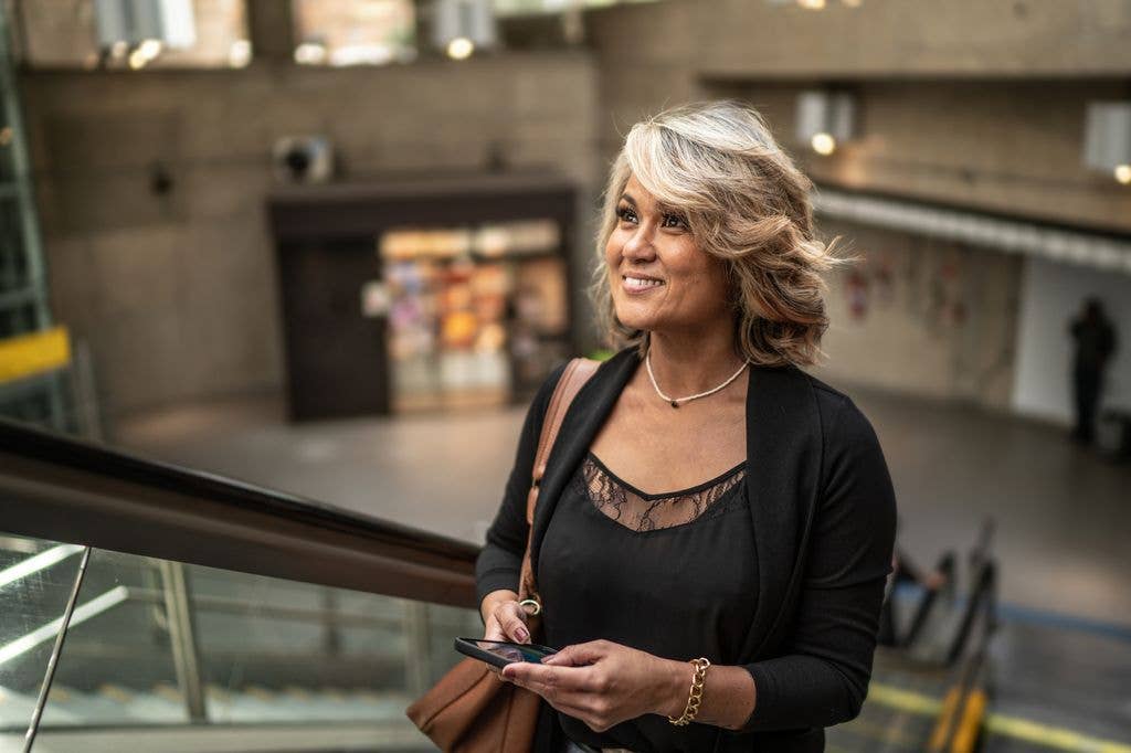 Wearing black near your face