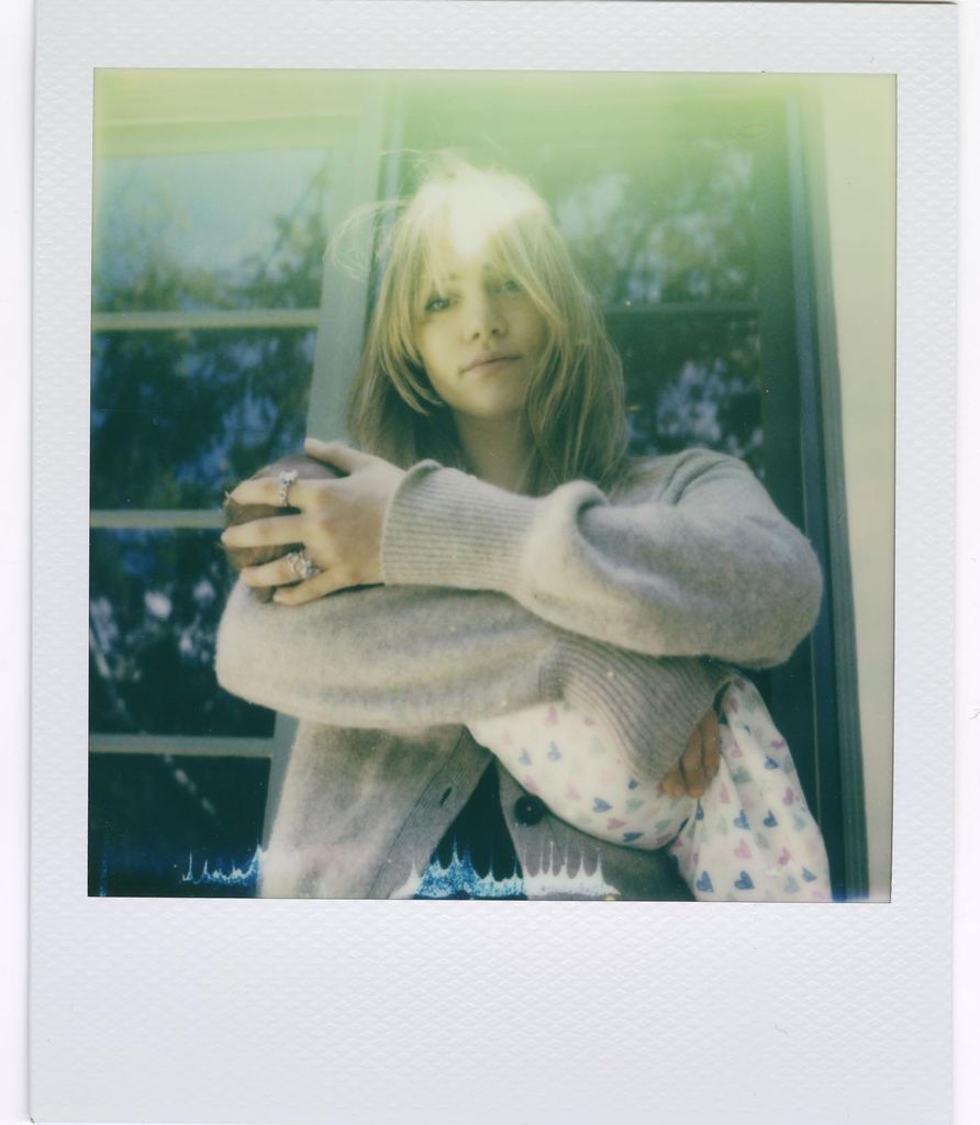Suki Waterhouse shared the first photo of her baby in April - weeks after her birth