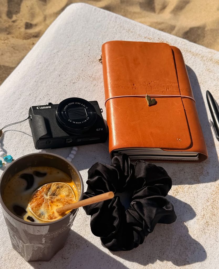 The actress posted a shot of her favorite things