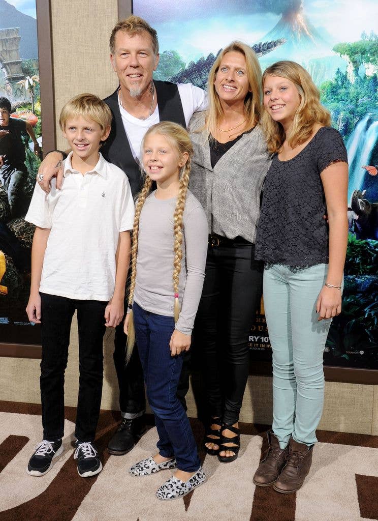 james hetfield family