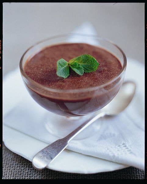 chocolate mousse  