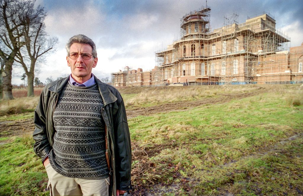 Businessman Nicholas van Hoogstraten at Hamilton Palace