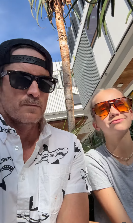 Oliver and Rio having fun at the mall