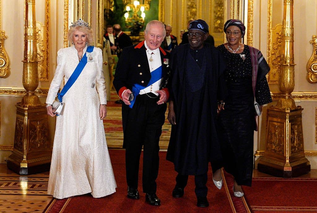 Queen Camilla, King Charles and the President and First Lady of Nigeria