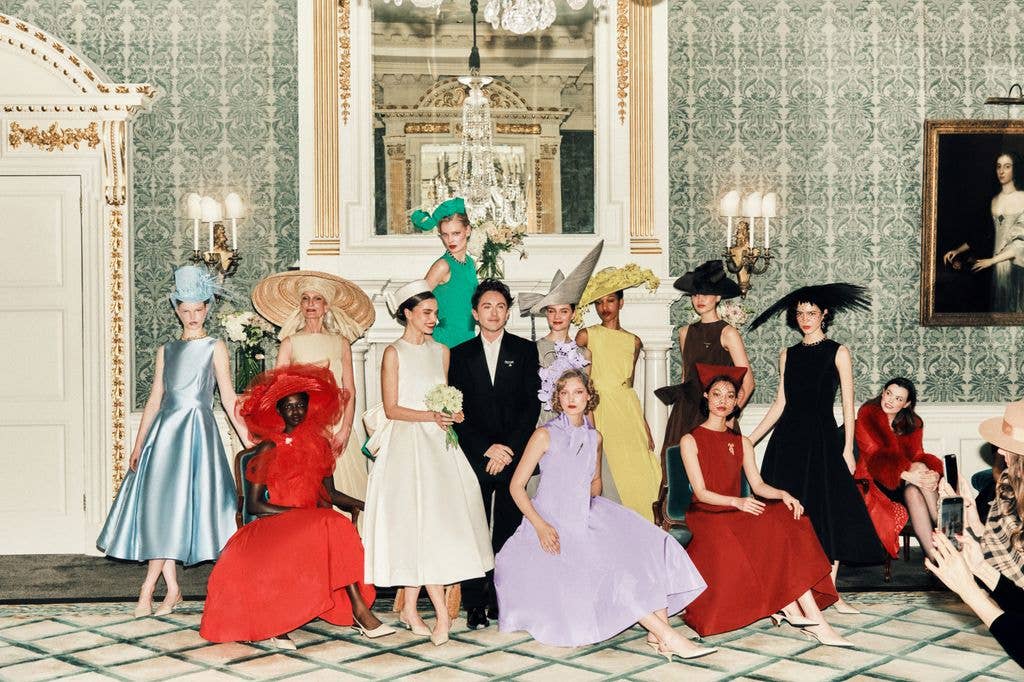 The new collection was inspired by Cecil Beaton’s Bright Young Things of the 1920s and 1930s