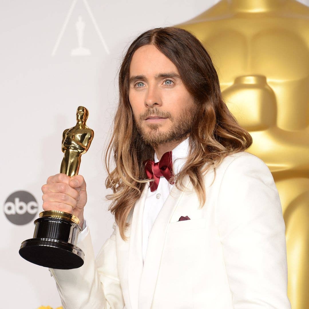 Jared Leto, winner of Best Performance by an Actor in a Supporting Role poses in the press room during the Oscars at Loews Hollywood Hotel on March 2, 2014 in Hollywood, California.