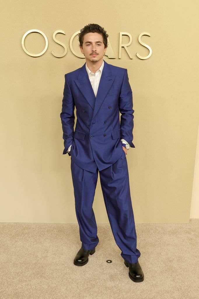 Timothee Chalamet attends the 98th Oscar Nominees Luncheon