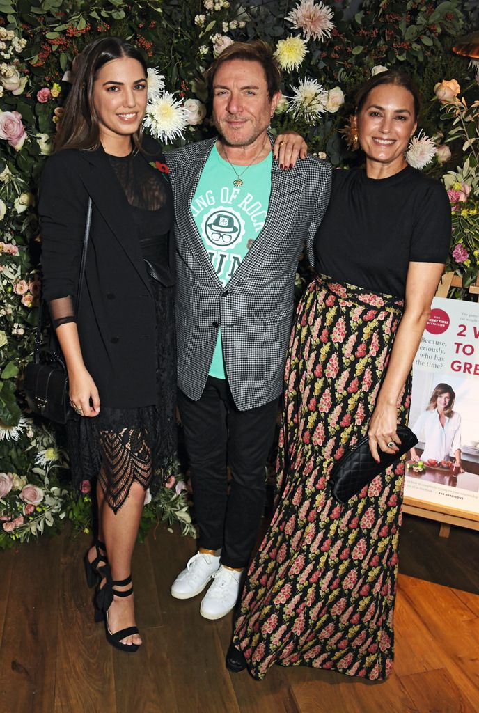 Amber and Yasmin pose with Simon, who Yasmin calls 'Princess'