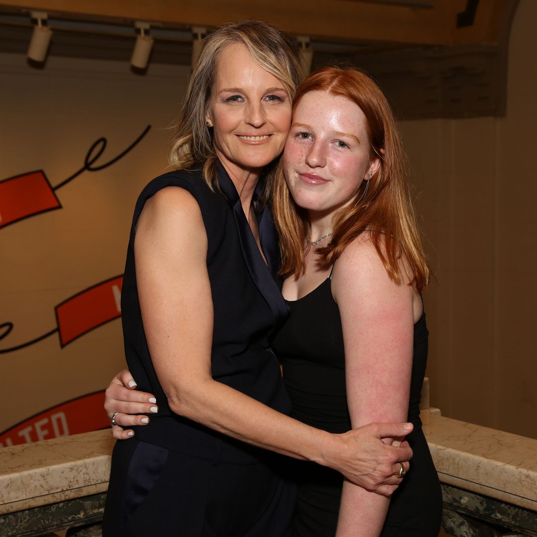 Helen Hunt and daughter Makena Lei Gordon Carnahan attend the Opening Night performance afterparty for ENCORES! Off-Center production of "Working - A Musical"  at New York City Center on June 26, 2019 in New York City. 