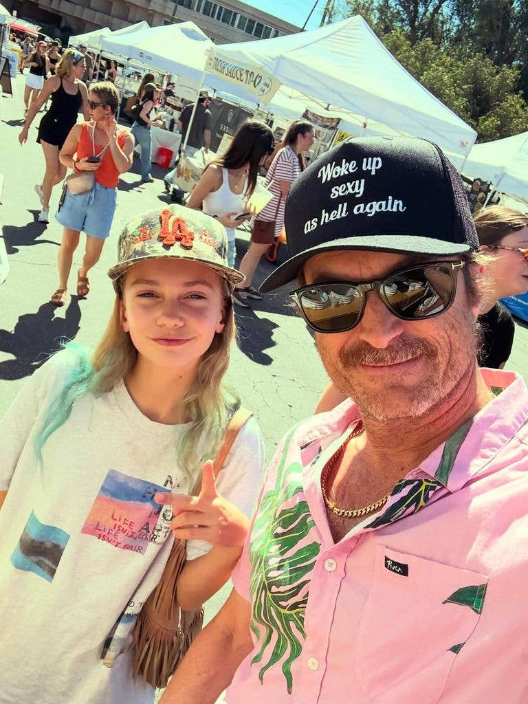 Oliver often shares sweet photos with his daughter