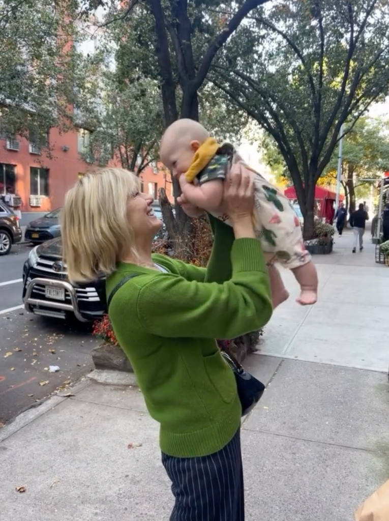 patti hansen baby in the air