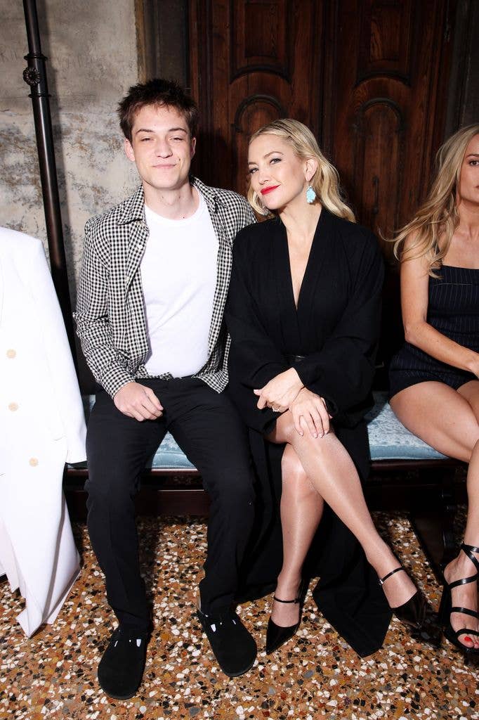 Kate with Ryder Robinson in Venice, Italy