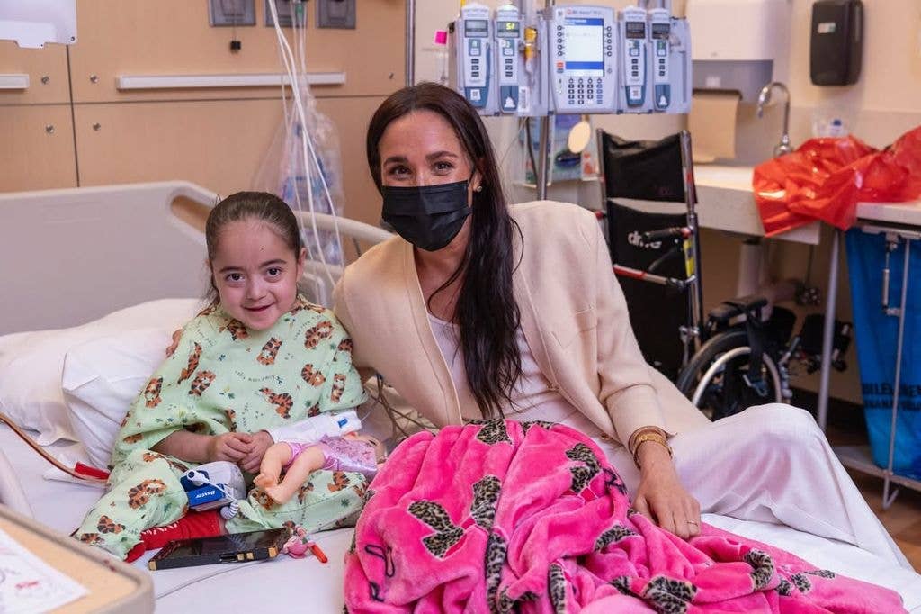 meghan markle children's hospital LA