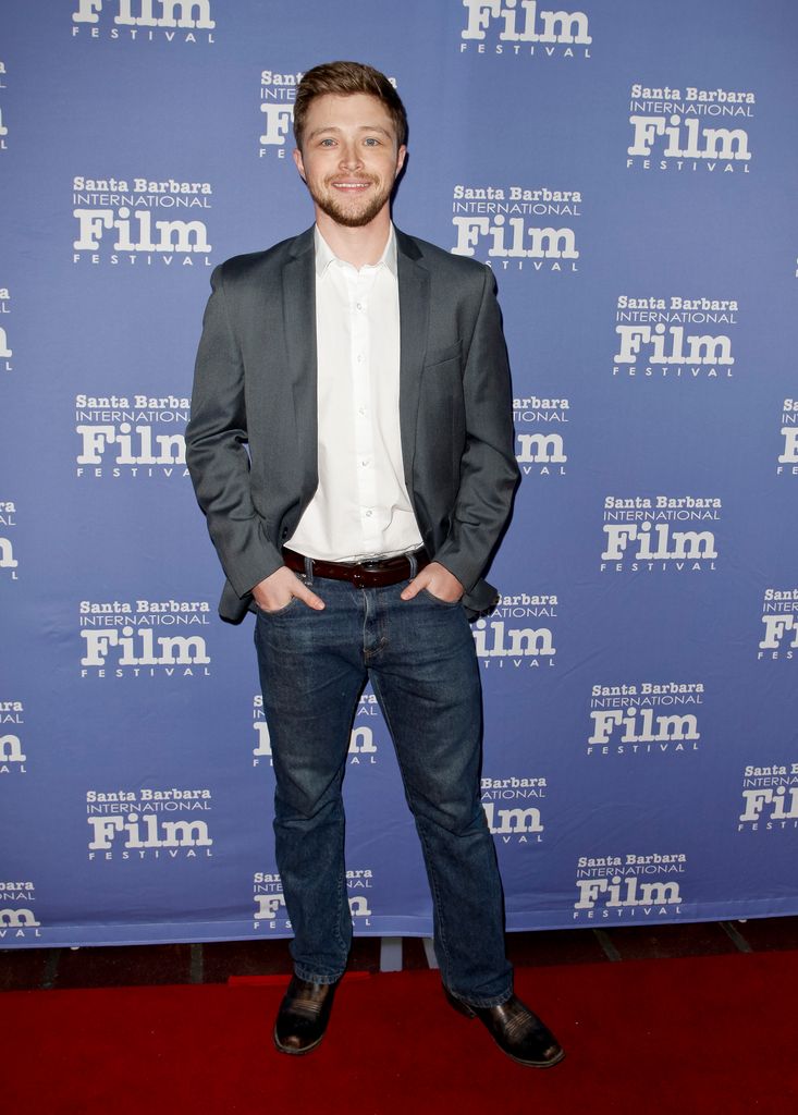 Sterling Knight stands with his hands in his front pockets at the Maltin Modern Master Award tribute. 