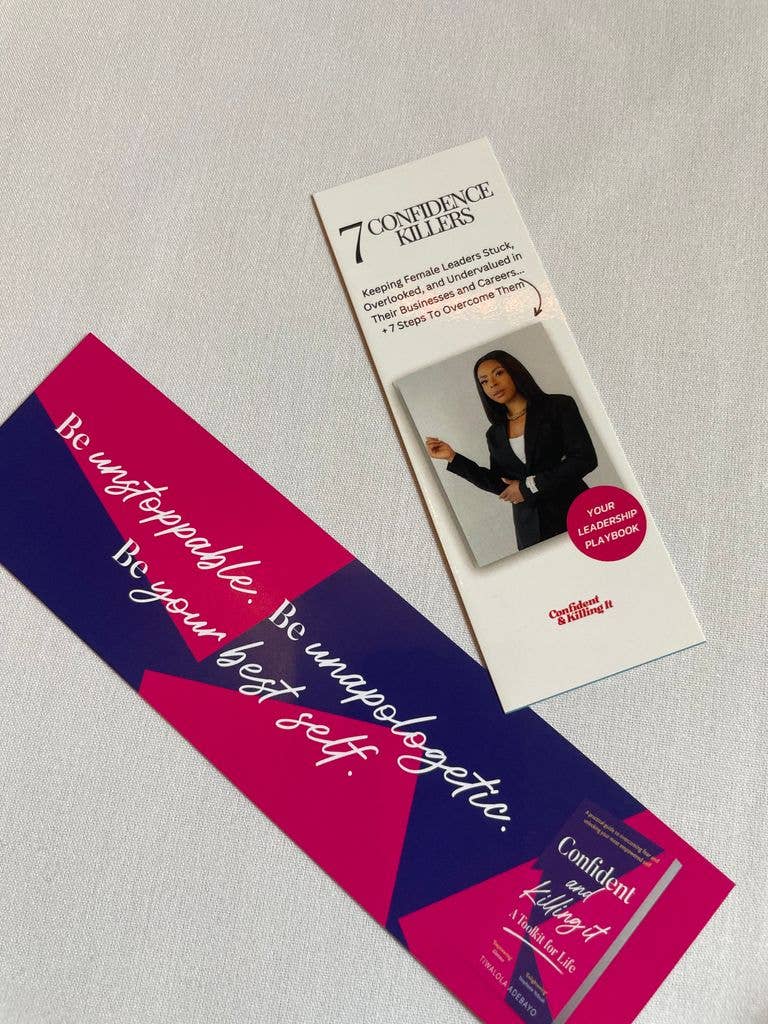 Confidence and Killing It author Tiwalola Adebayo an Award-winning Confidence Coach, Tedx Speaker.

