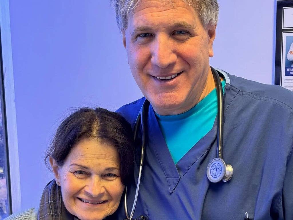 Josh Gad's mom and her doctor