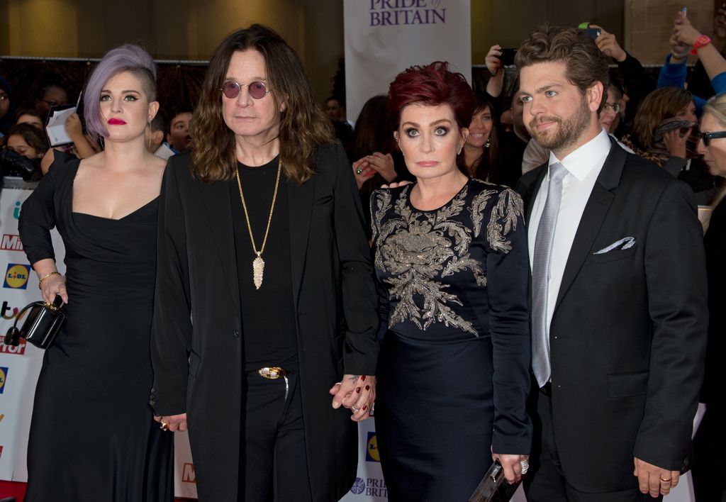 ozzy osbourne family red carpet