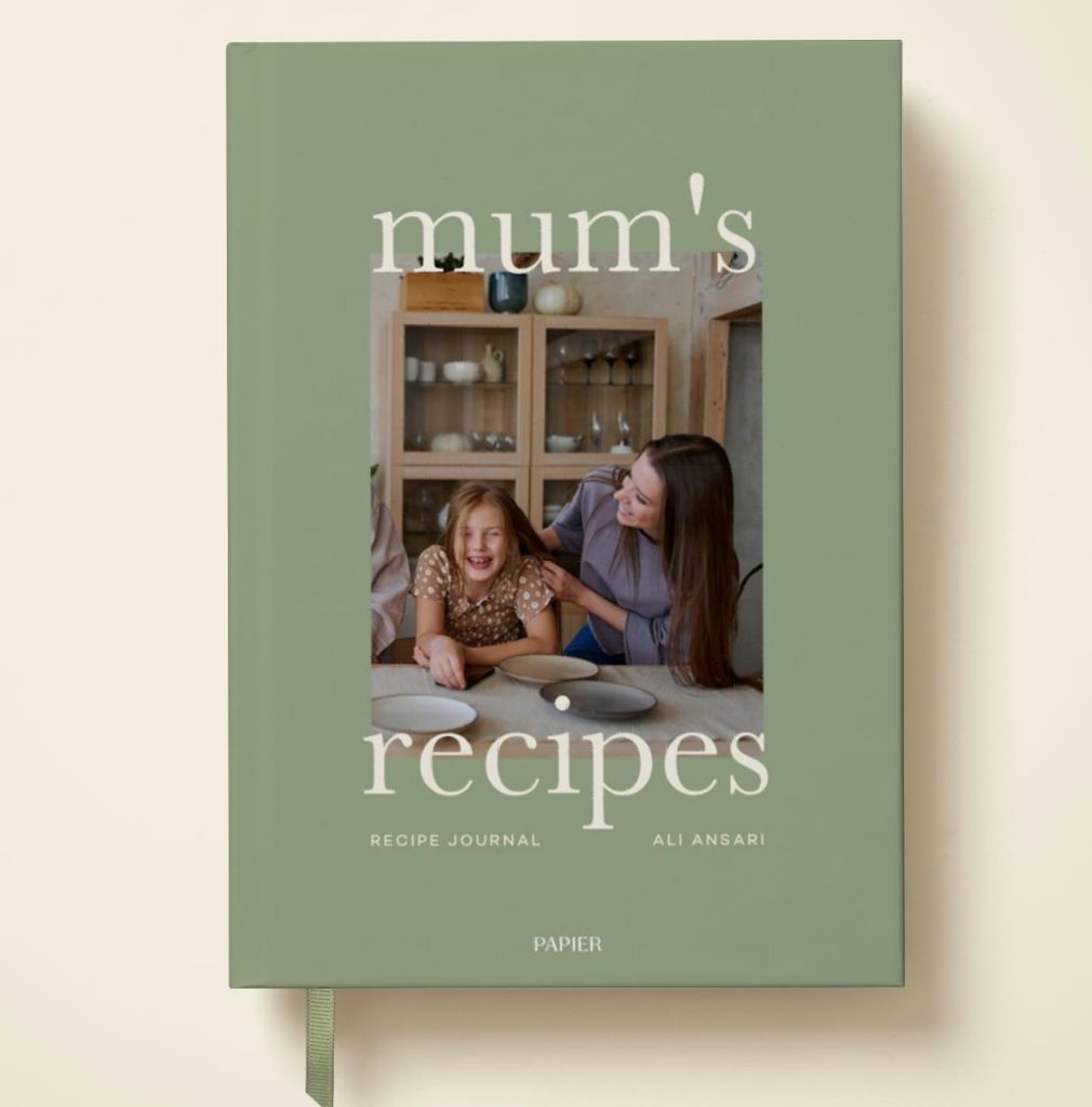 Papier recipe book