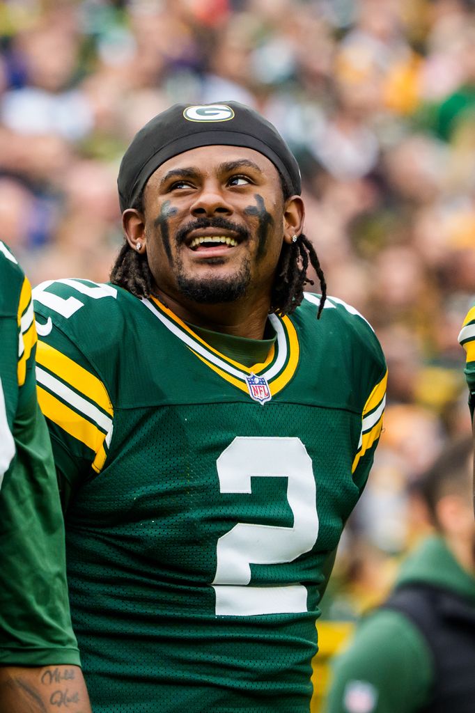 Malik Willis #2 of the Green Bay Packers