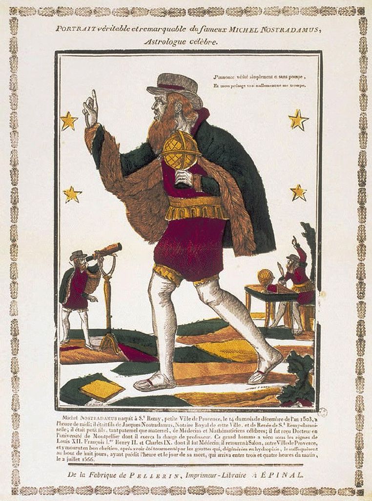 Nostradamus portrait