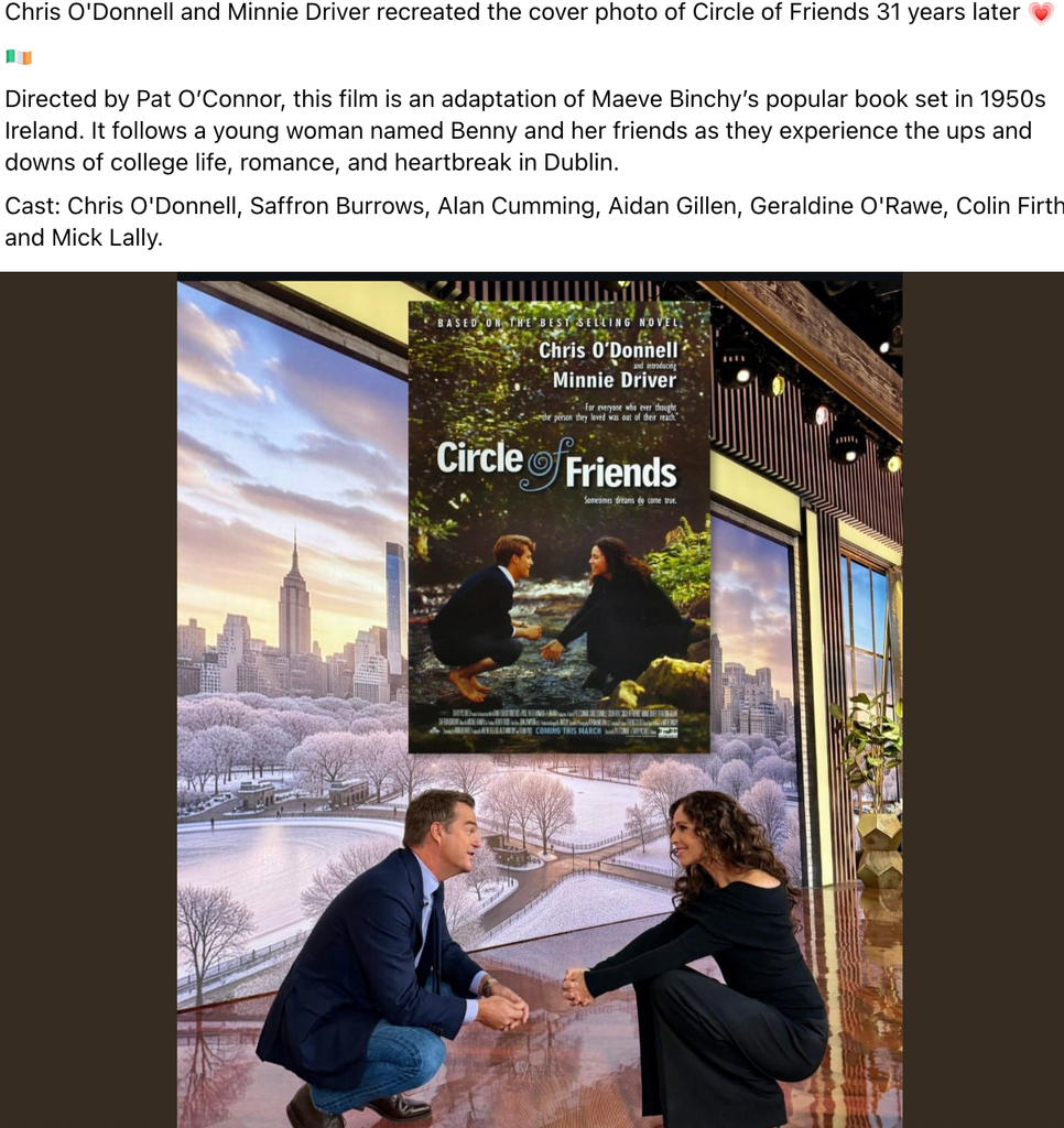 Minnie and Chris recreated the famous image on The View