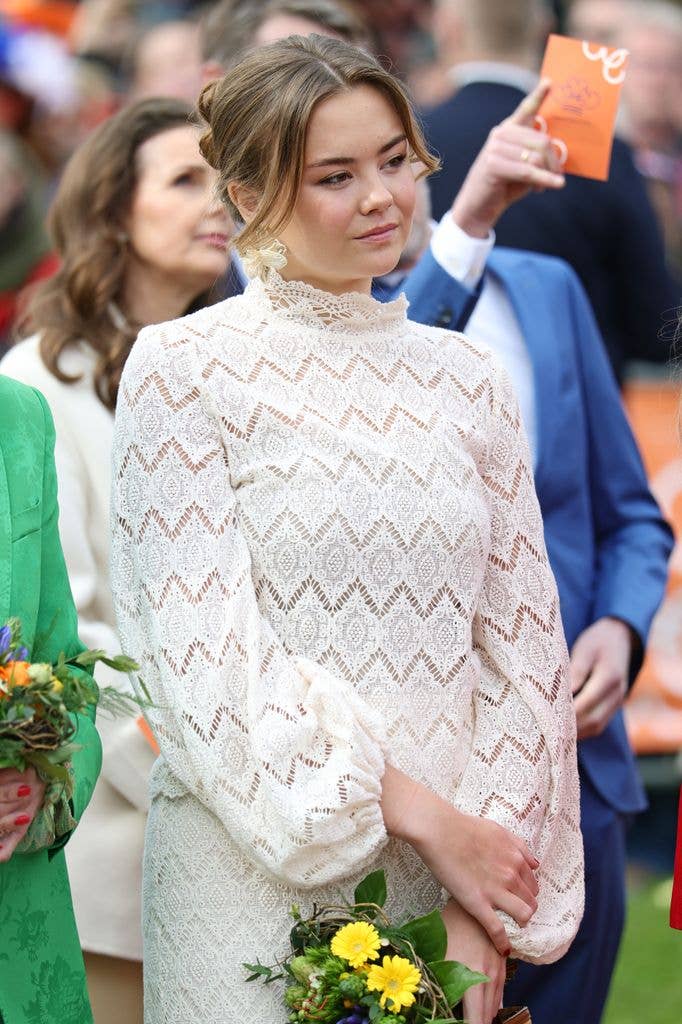 Princess Ariane of the Netherlands attends the King's Day celebration 