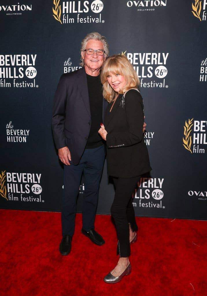 Goldie Hawn and Kurt Russell stepped out in Hollywood to attend the Beverly Hills Film Festival