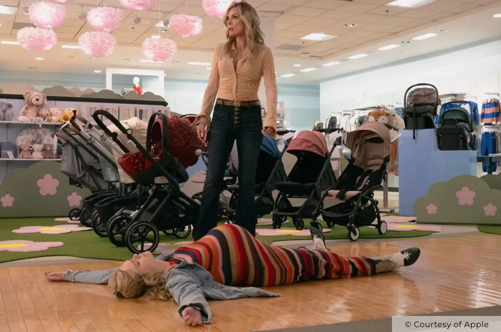 Michelle Pfeiffer and Elle Fanning in Margo's Got Money Troubles