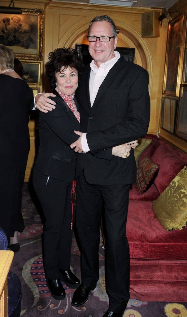 Ruby Wax and Ed Bye in 2012.