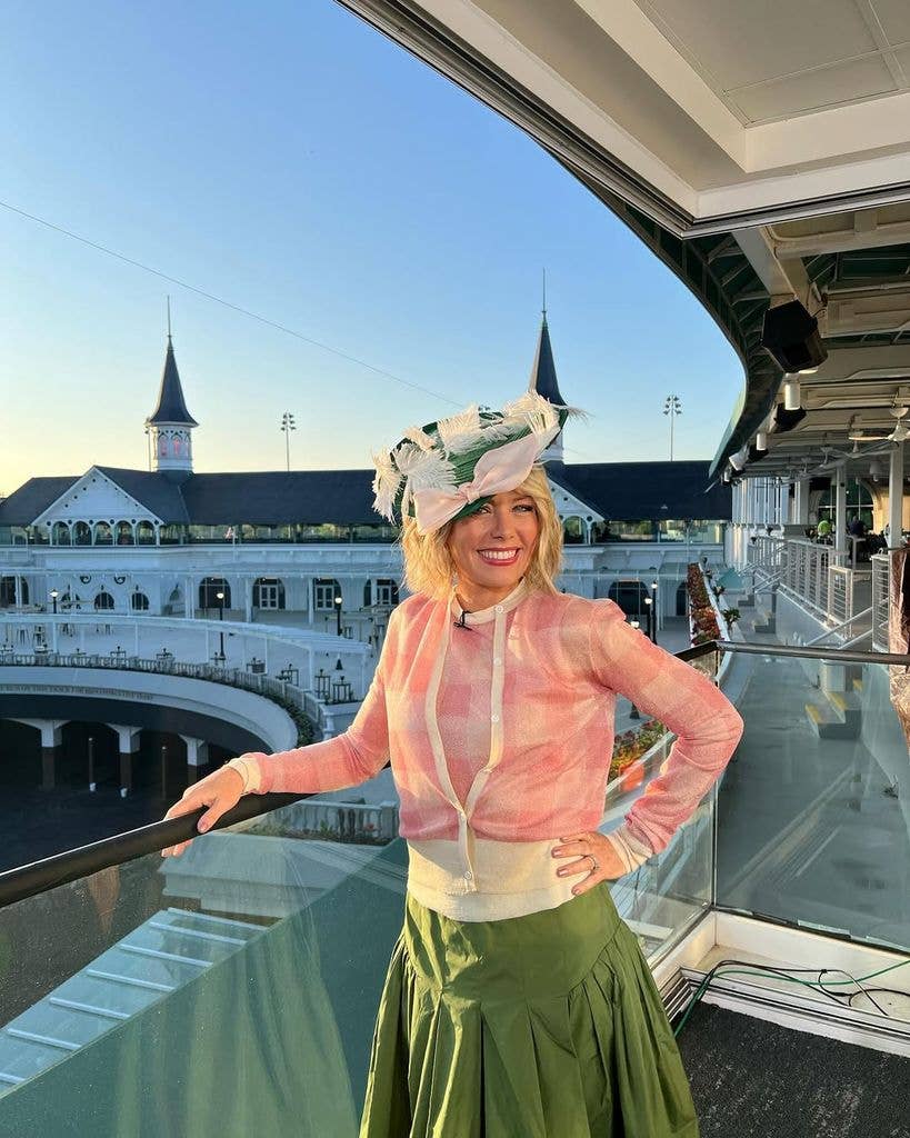 Dylan Dreyer at the Kentucky Derby 