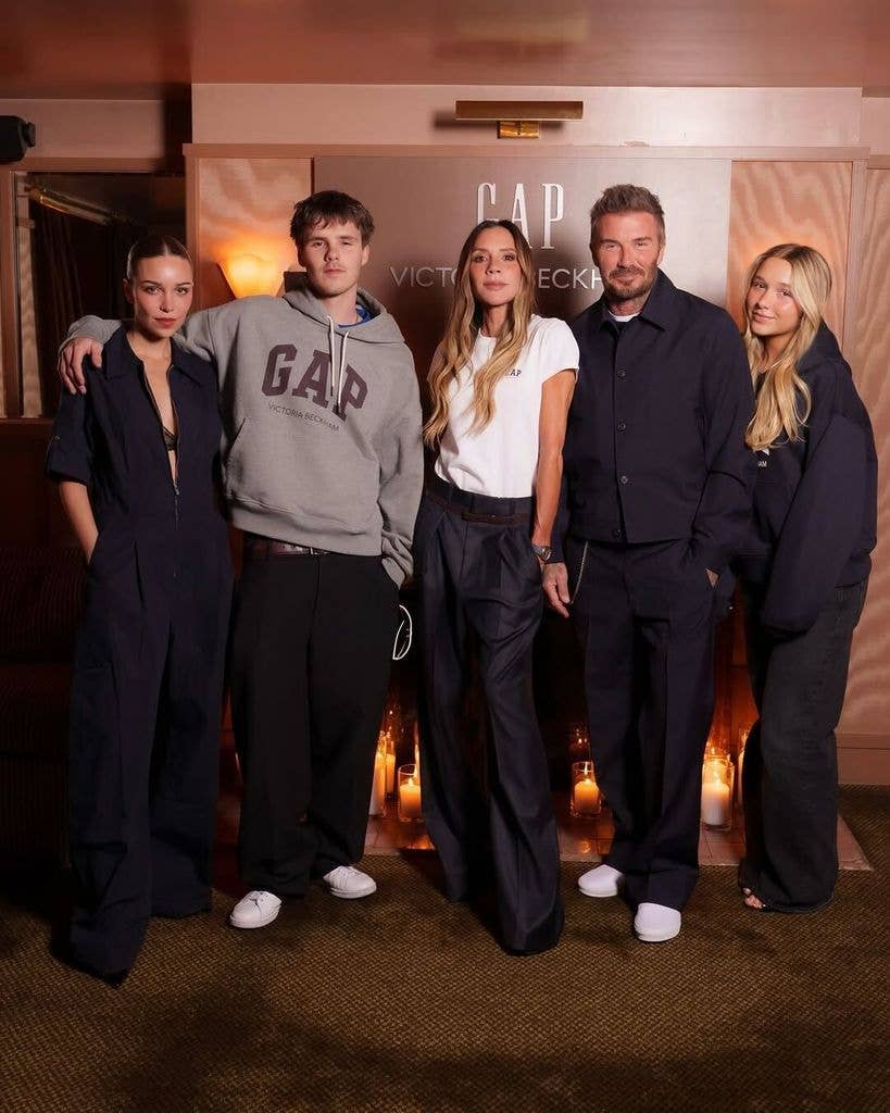 Victoria Beckham was joined by her family at a party in New York