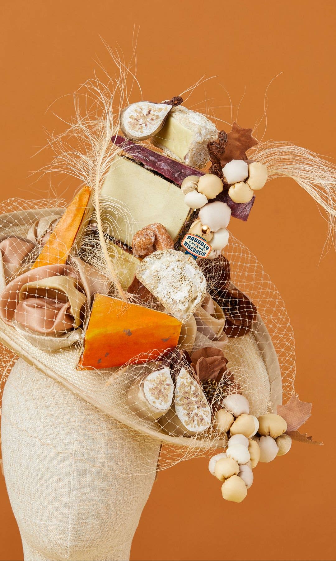 Hat designed by Christine Moore for Kentucky Derby