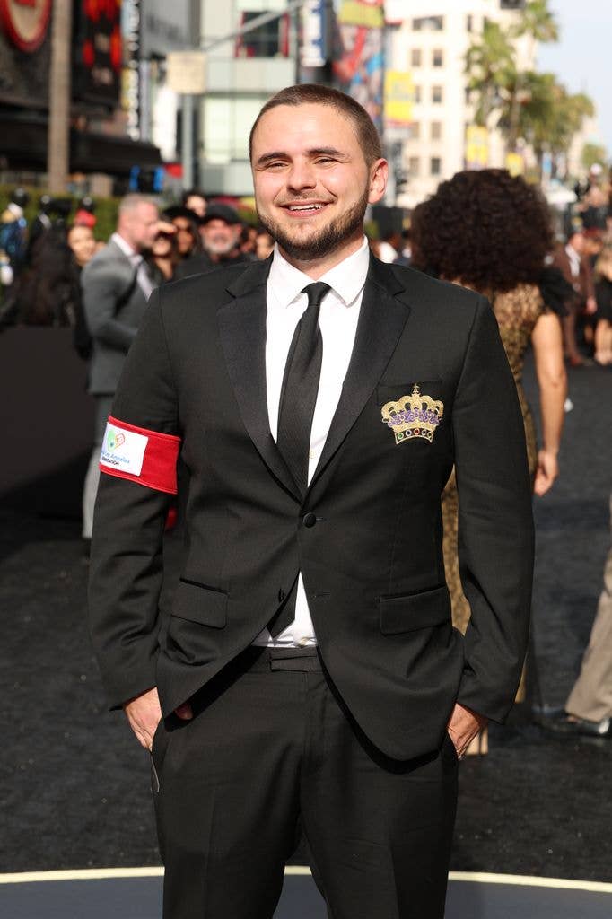 Prince Jackson was not joined by his brother Bigi nor sister Paris