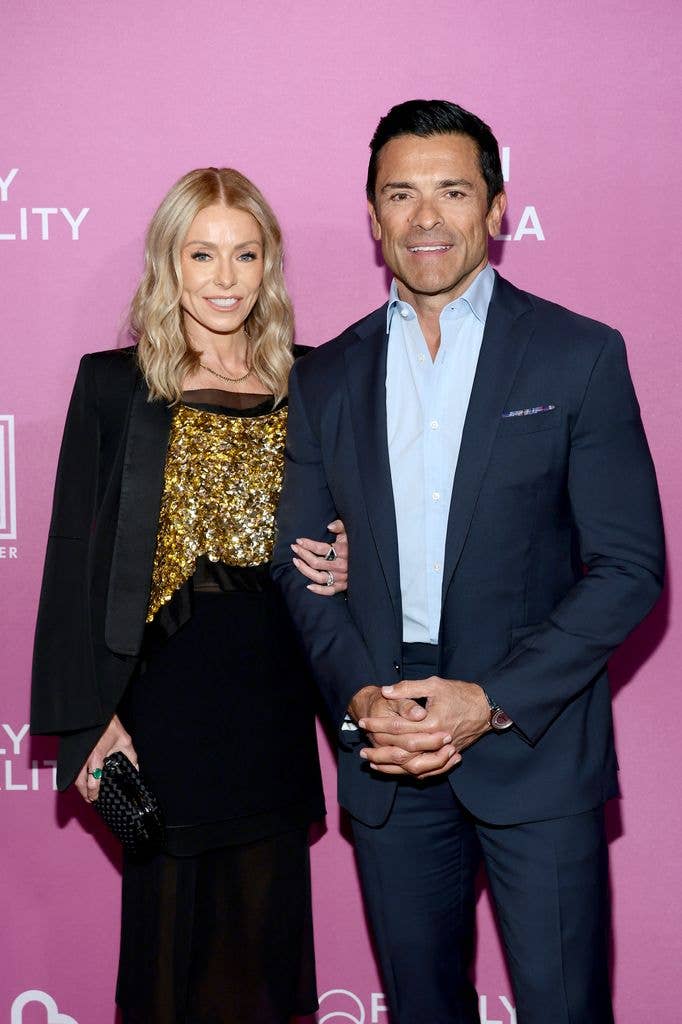 Kelly Ripa and Mark Consuelos at Family Equality's Night