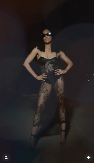 The actress has entered a new era