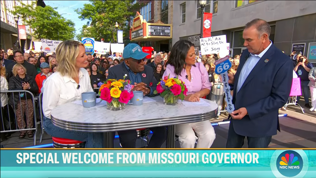 The Missouri Governor gifted the Today team with a very special gift 
