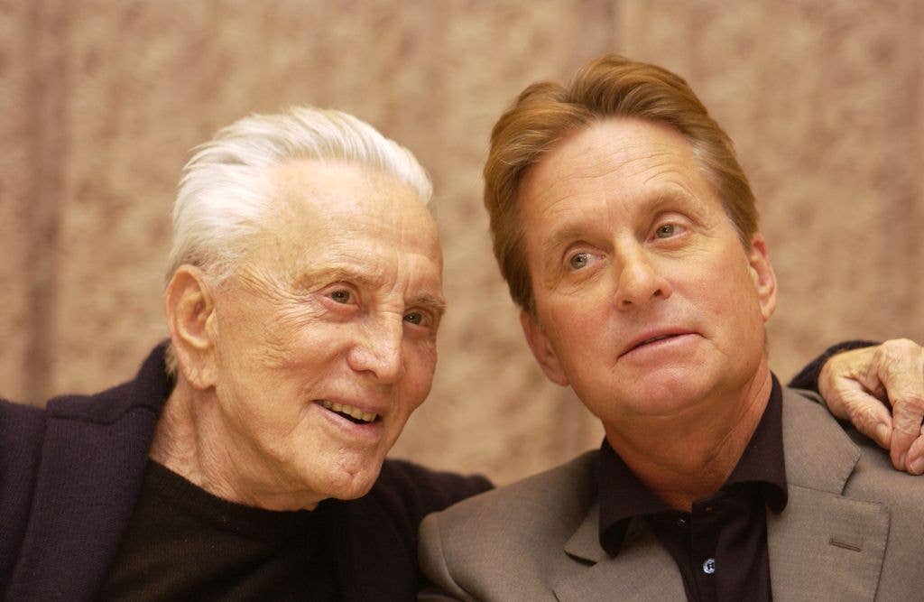 michael douglas kirk douglas