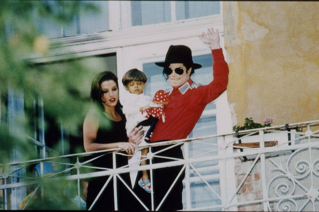 Michael and Lisa Marie in Budapest