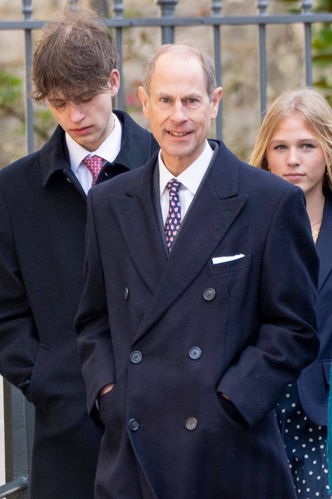 Prince Edward, Duke of Edinburgh and James, Earl of Wessex attend the 2026 Easter Matins Service at St George's Chapel 