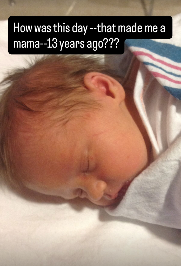 Photo shared by Jenna Bush Hager on Instagram April 13 2026 celebrating her daughter Mila's 13th birthday