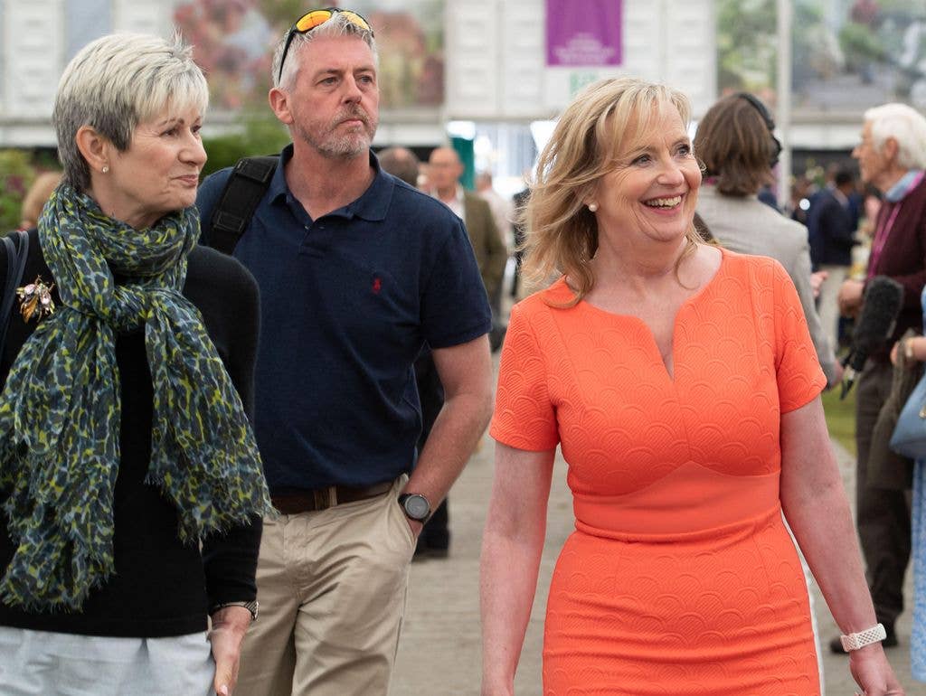 Steve and Carol at the RHS Chelsea Flower Show 2023