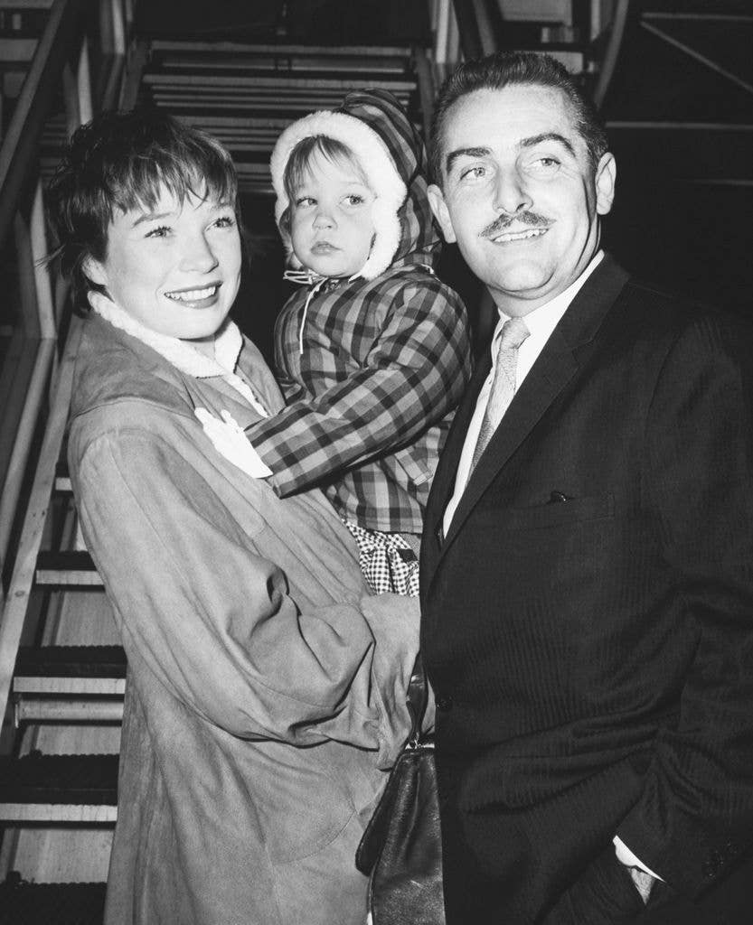 Shirley, her husband Steve Parker, and their daughter Stephanie