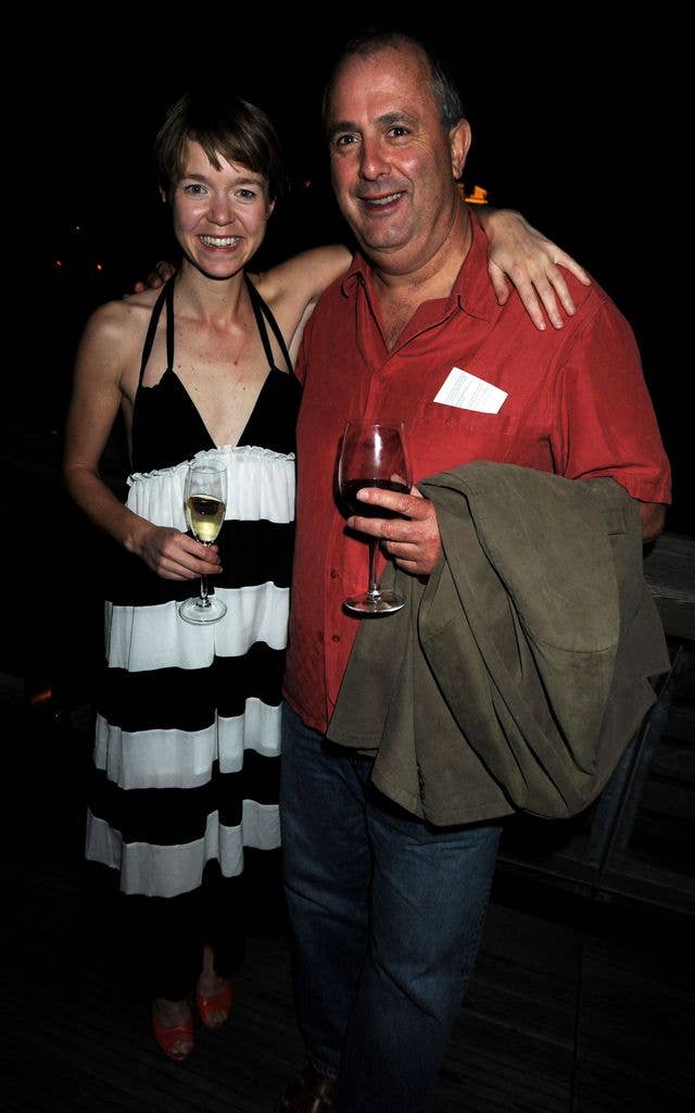 Anna Maxwell Martin and director Roger Michell attend the afterparty following the press night of 'The Female Of The Species' at Inn the Park on July 16, 2008 in London, England. (Photo by Dave M. Benett/Getty Images)