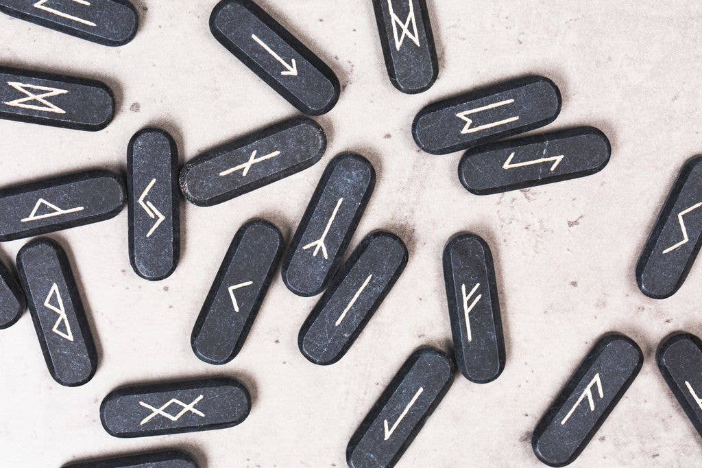 Runes have a "loud, ancient energy", says Lilly