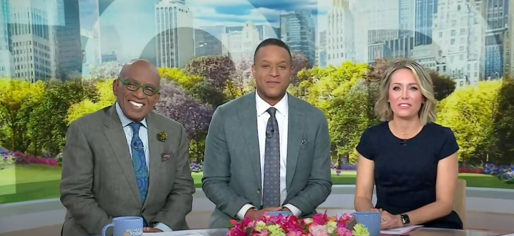 Al Roker, Craig Melvin and Dylan Dreyer on the Monday, April 28 edition of TODAY's 3rd Hour