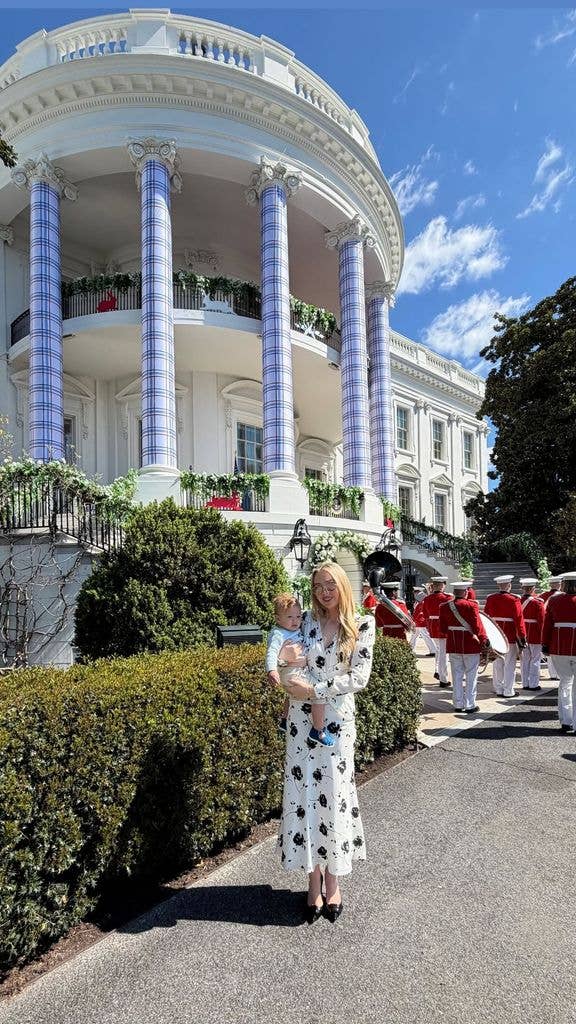 tiffany trump baby white house