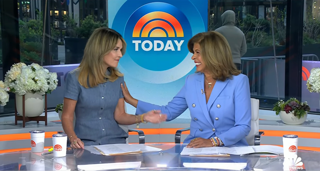 Savannah Guthrie warmly welcomed Hoda Kotb back onto Today as they reunited on April 13