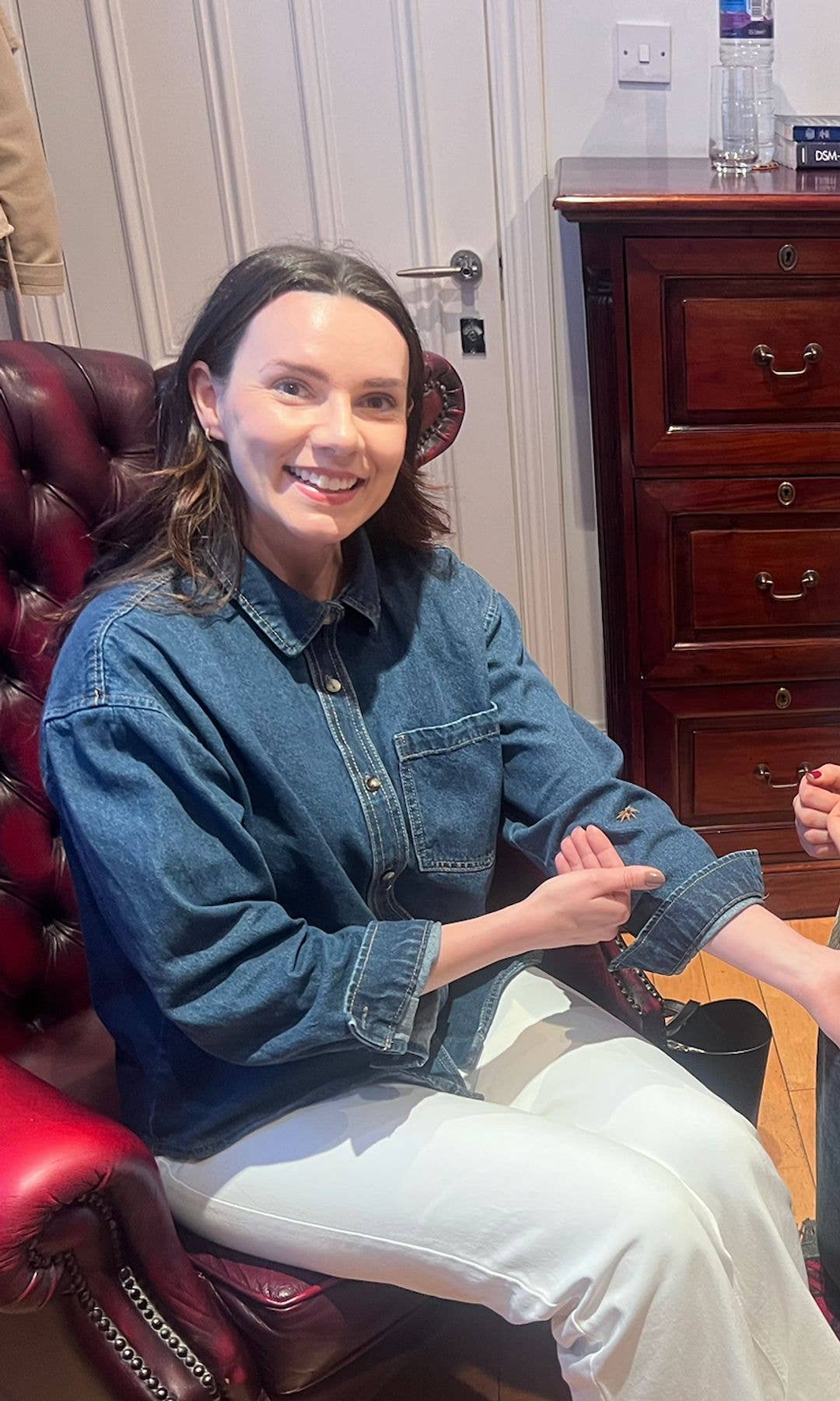 women with small spider